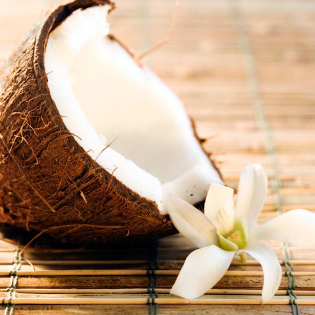 Half a coconut.