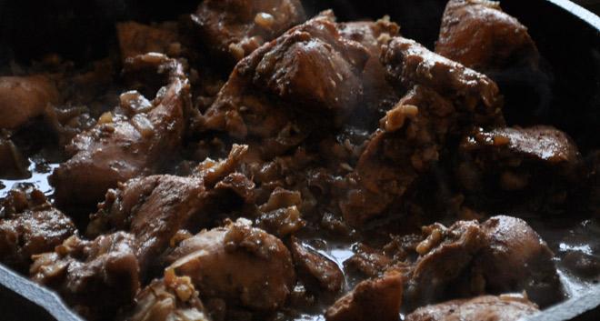 Fesenjan, a dish of stewed duck.