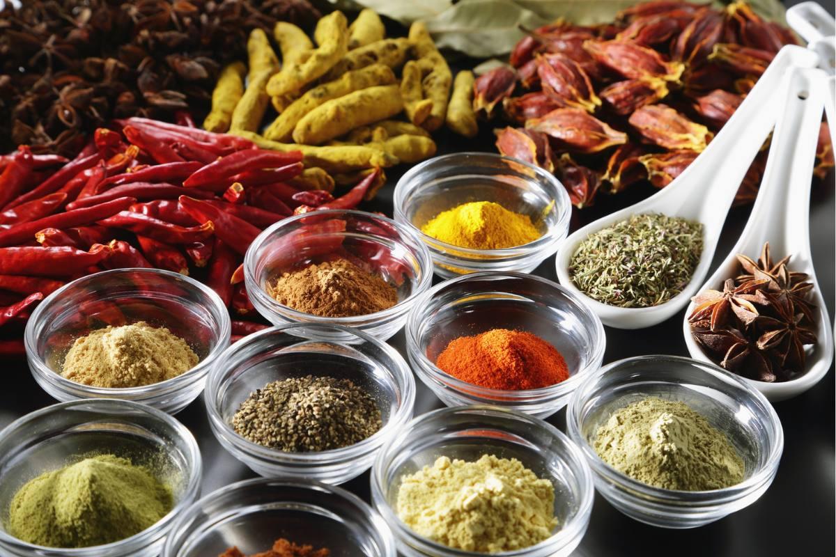 A selection of spices used around the world.