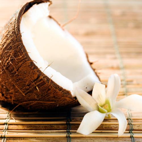 Half a coconut.