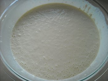 Do not overmix batter or doguh.