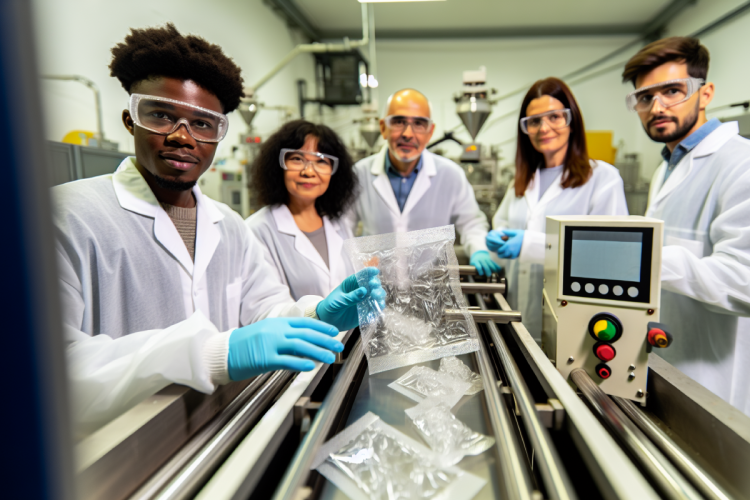 Bioplastics as sustainable packaging option.