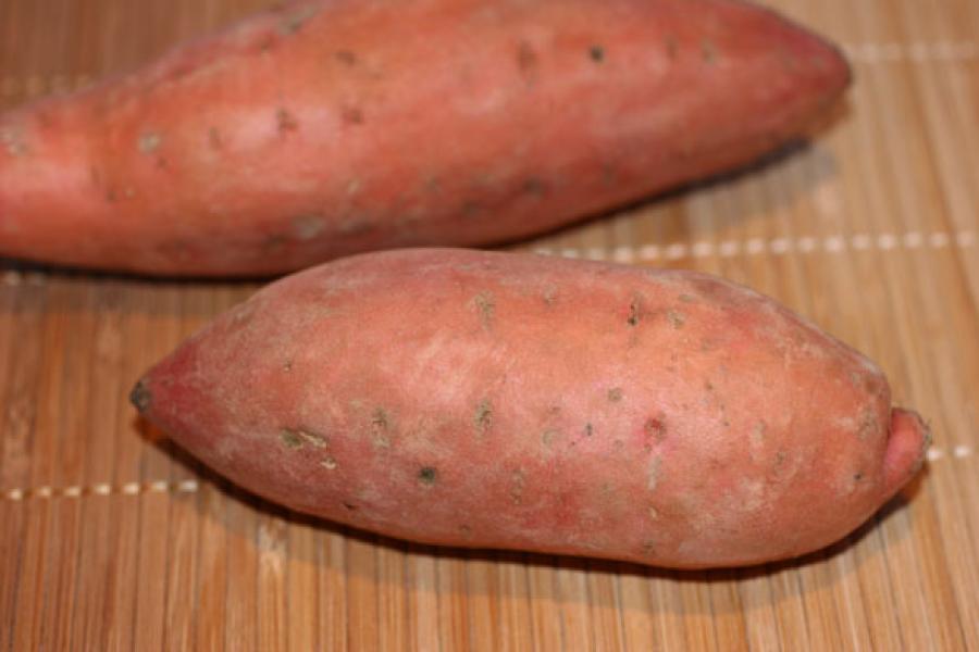 Sweet potatoes.