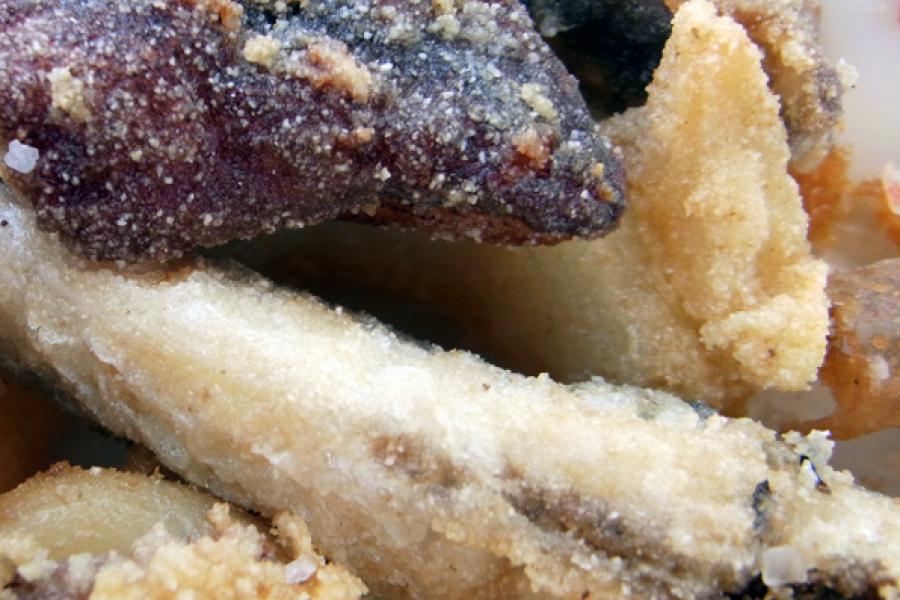 Fried fish Andalusian style.