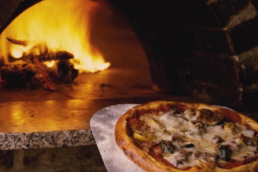 Pizzza oven.