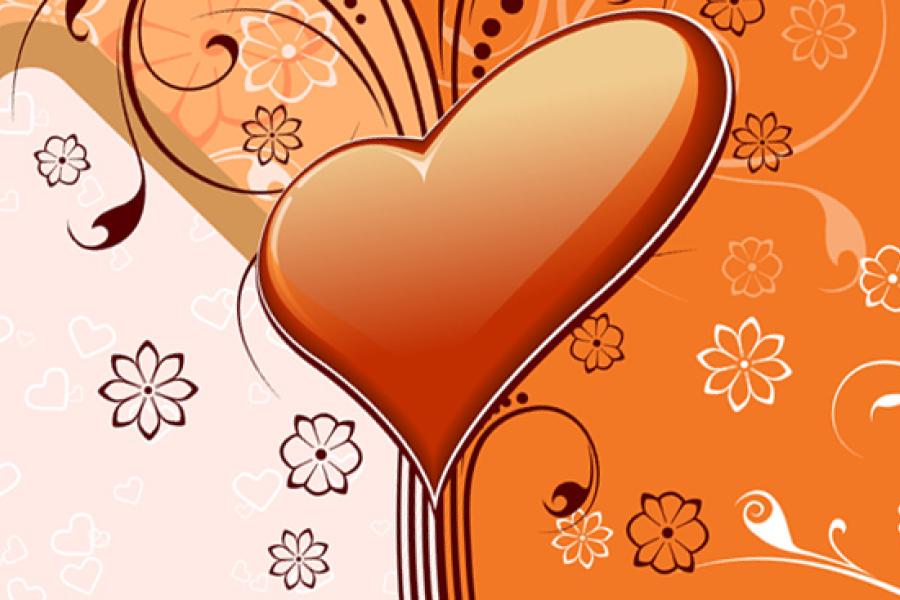 Decorative heeart graphic.