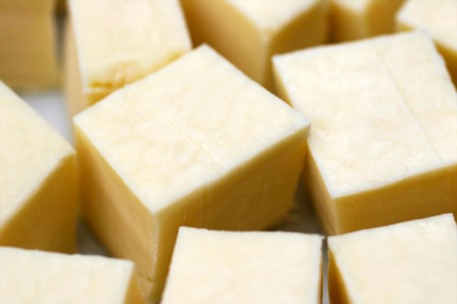Diced tofu