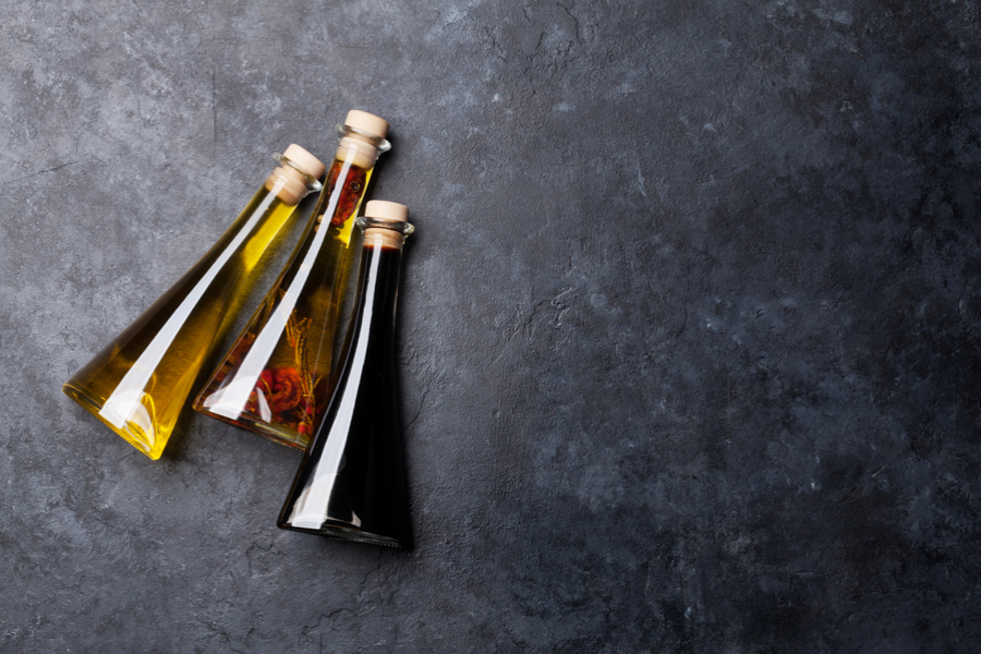 Flavored vinegars.