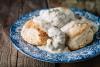 Biscuits and gravy from Tennessee.