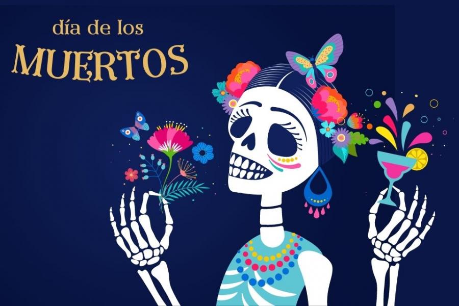 Representative picture for the Day of the Dead in Mexico.