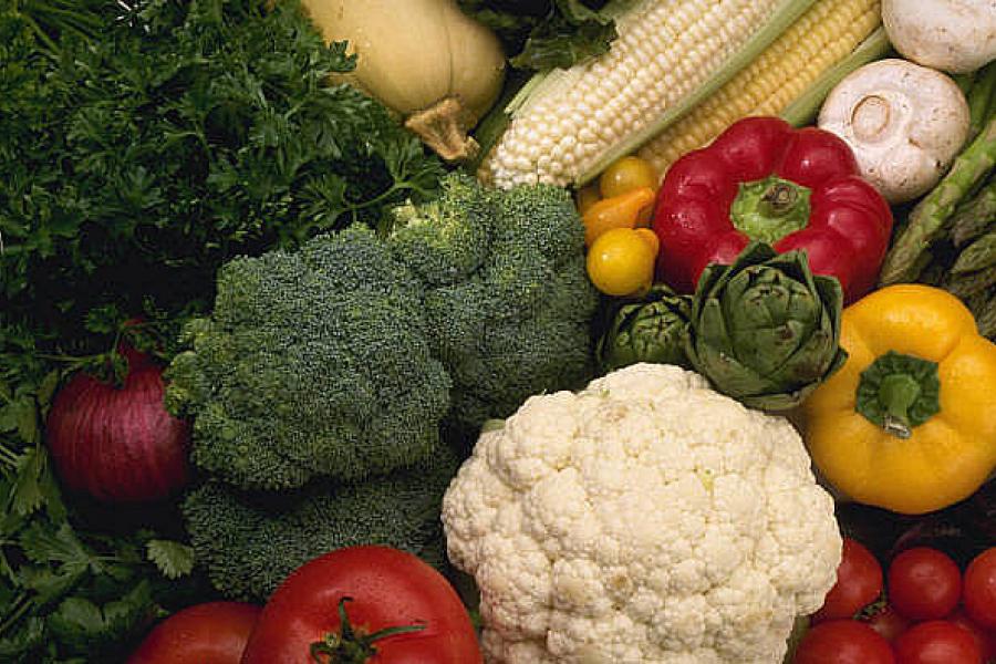 Healthy vegetables.